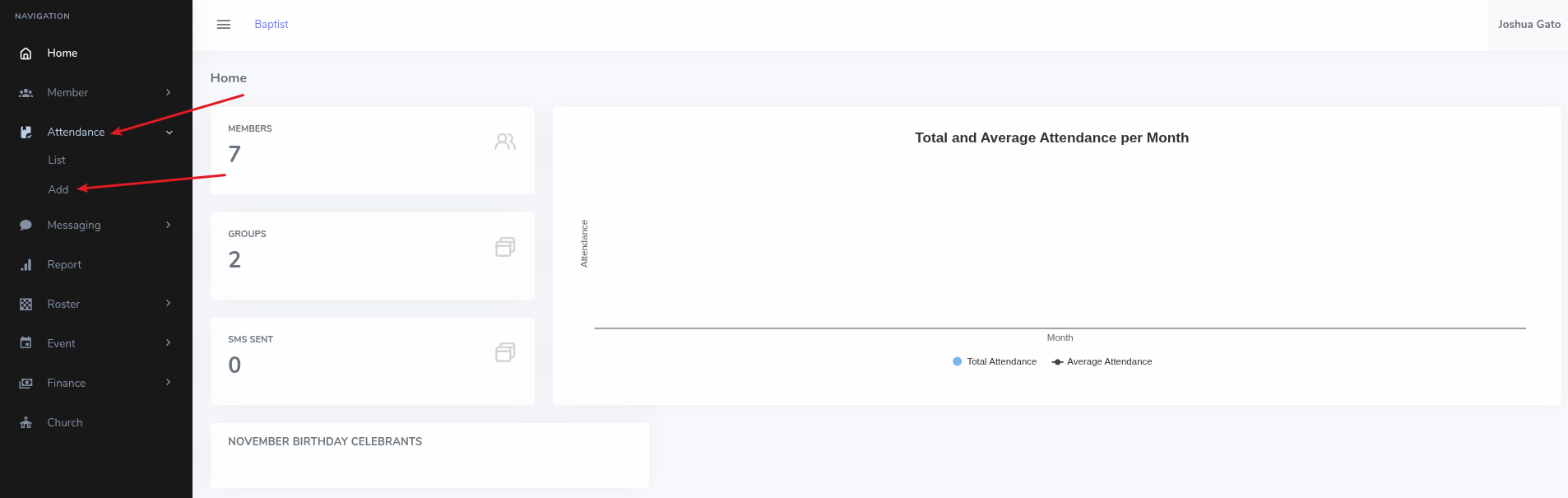 Add Attendance Image