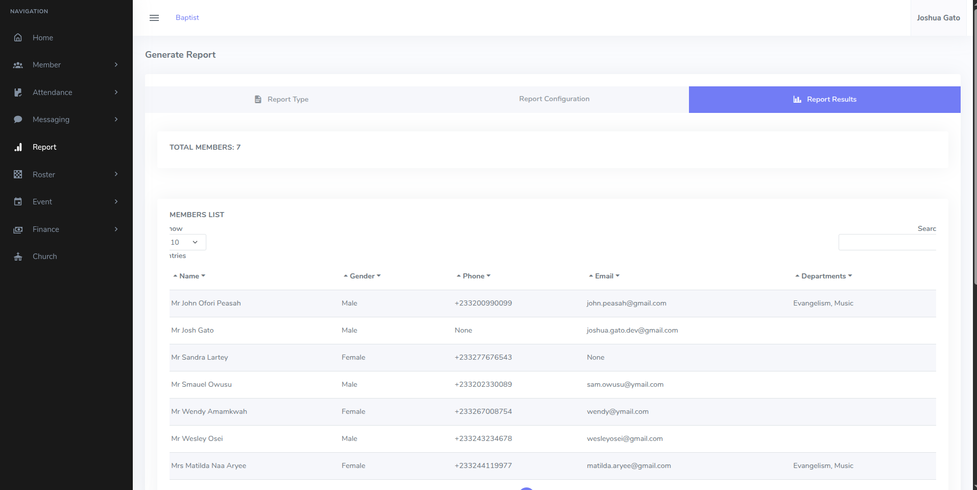 Add Report Type Form